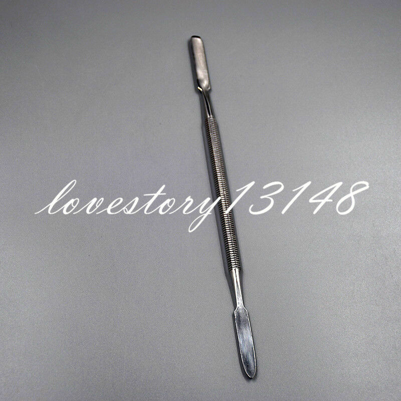 1 Pc Dental Double Ended Stainless Steel Cement Spatula Mixing Wax Scraper