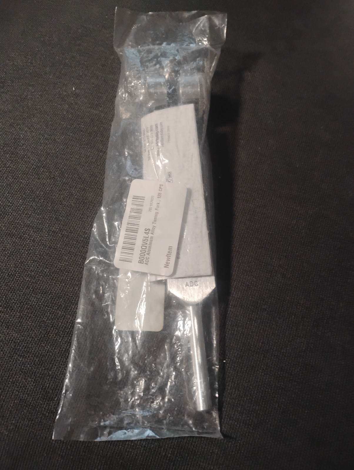 ADC Aluminum Alloy Tuning Fork , 128 CPS