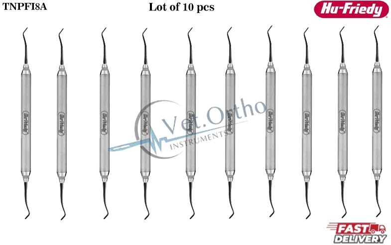 Hu-Friedy TNPFI8A Double End Plastic Filling 8A XTS Instrument 6S Satin Handle