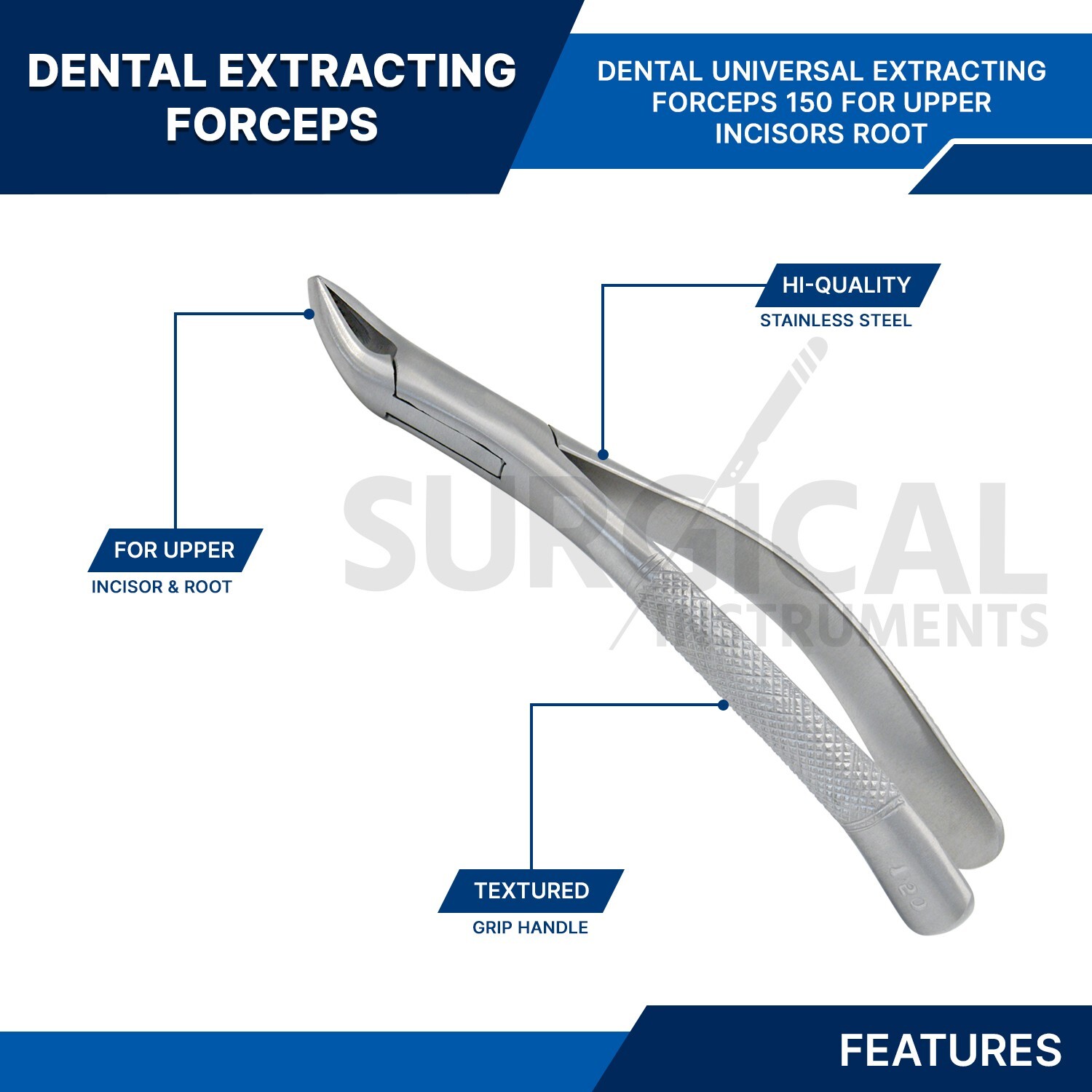9 Pcs Basic Dental Surgery Extracting Forceps Elevators Set Kit German Grade
