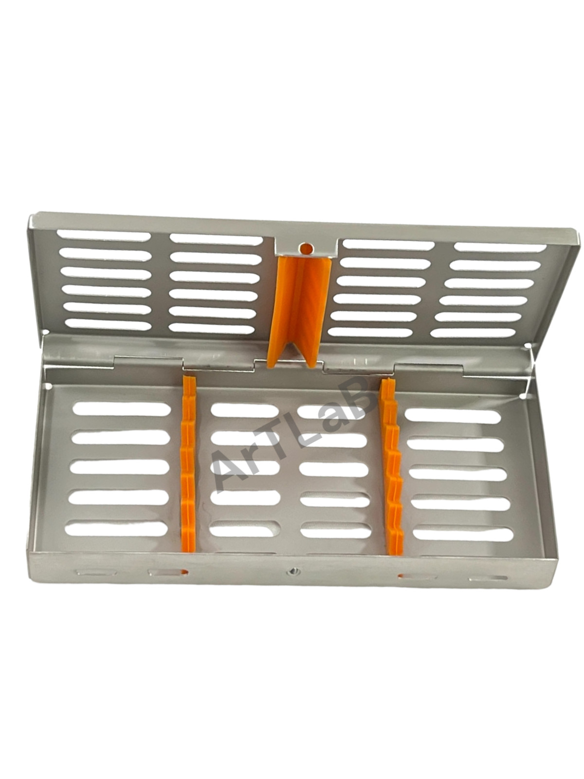 NEW 1 GERMAN DENTAL AUTOCLAVE STERILIZATION CASSETTE BOX TRAY FOR 7 INSTRUMENT
