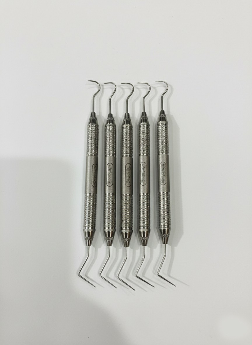 Hu-Friedy XP23/W6 Expro Double End #23/W #6 Handle Dental Explorer Lot of 5 pcs
