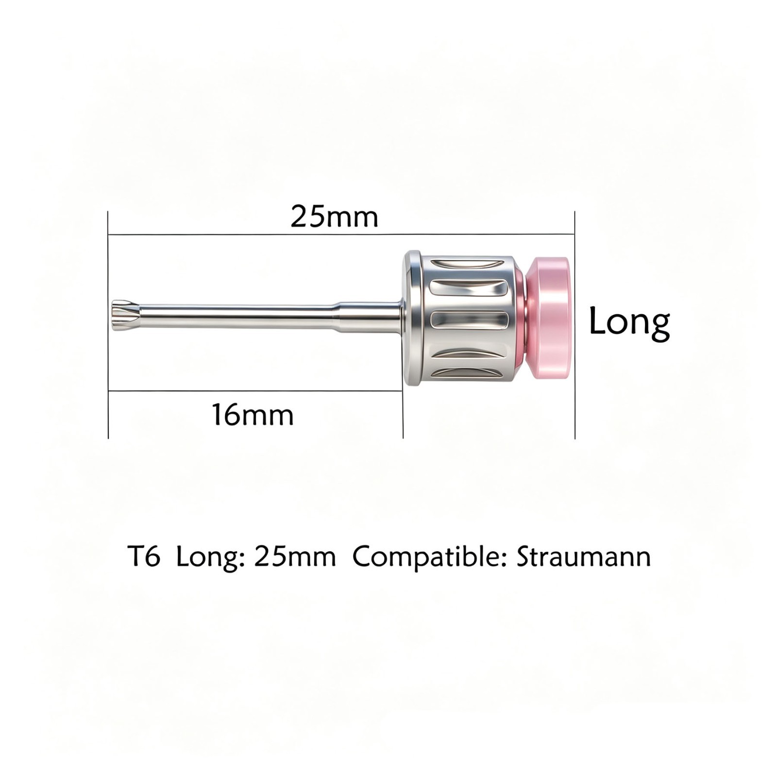 Implant Straumann SCS Screwdriver Driver Hex Hand Torque Wrench Ratchet Adapter