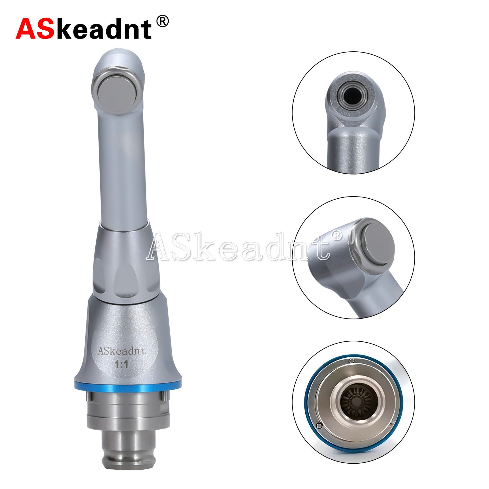 1:1/16:1 Contra Angle Head for 16:1 Endo Motor Handpiece Dental