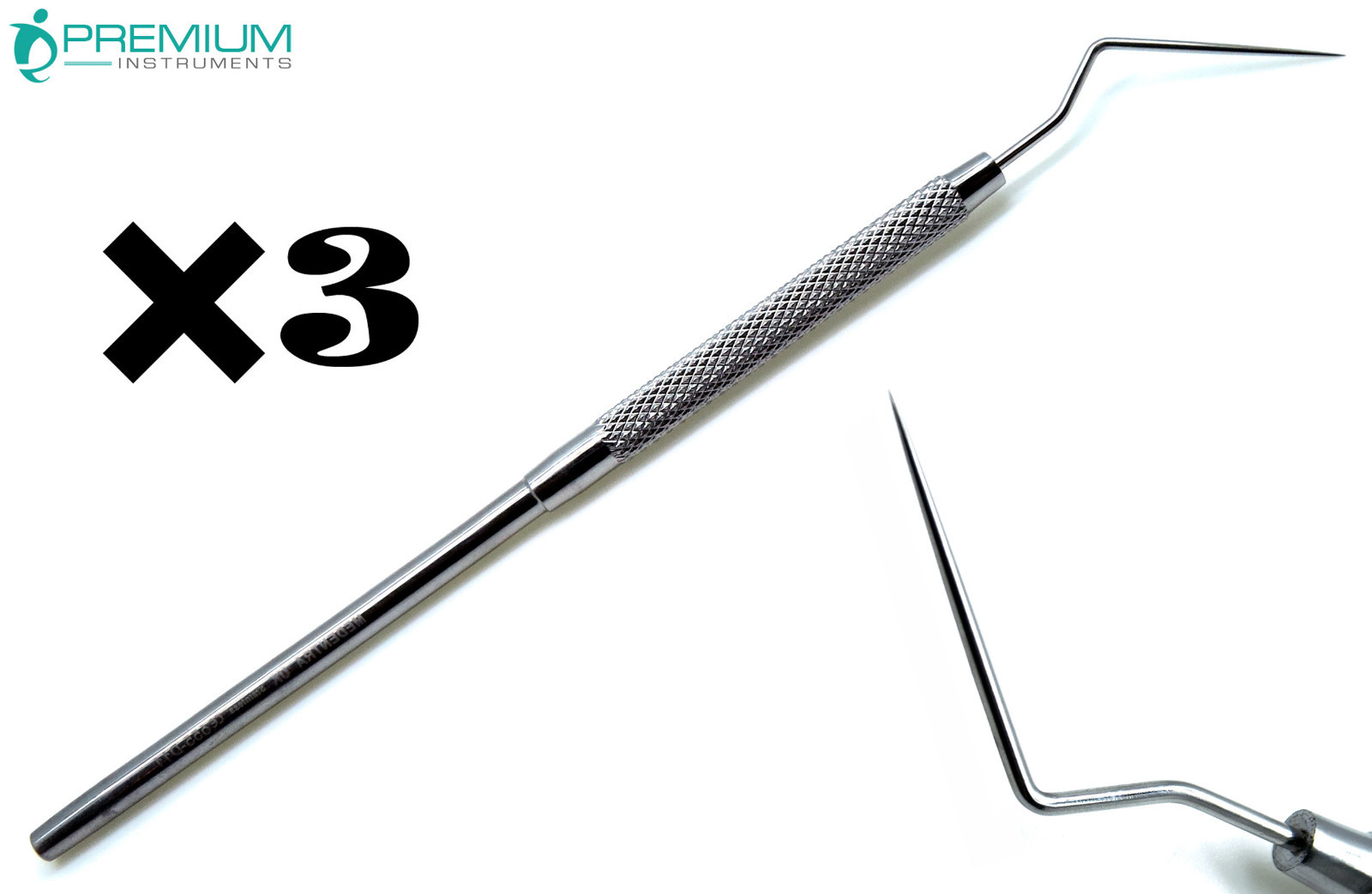 3× Dental Spreader D11 Root Canal Plugger Endodontic Premium Instruments