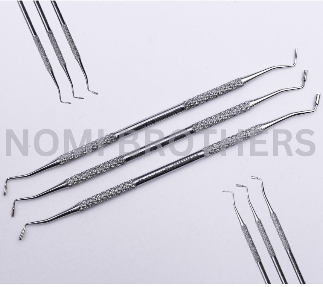 Dental Amalgam Plugger Condenser Composite Filling Restorative Instruments 3PCS