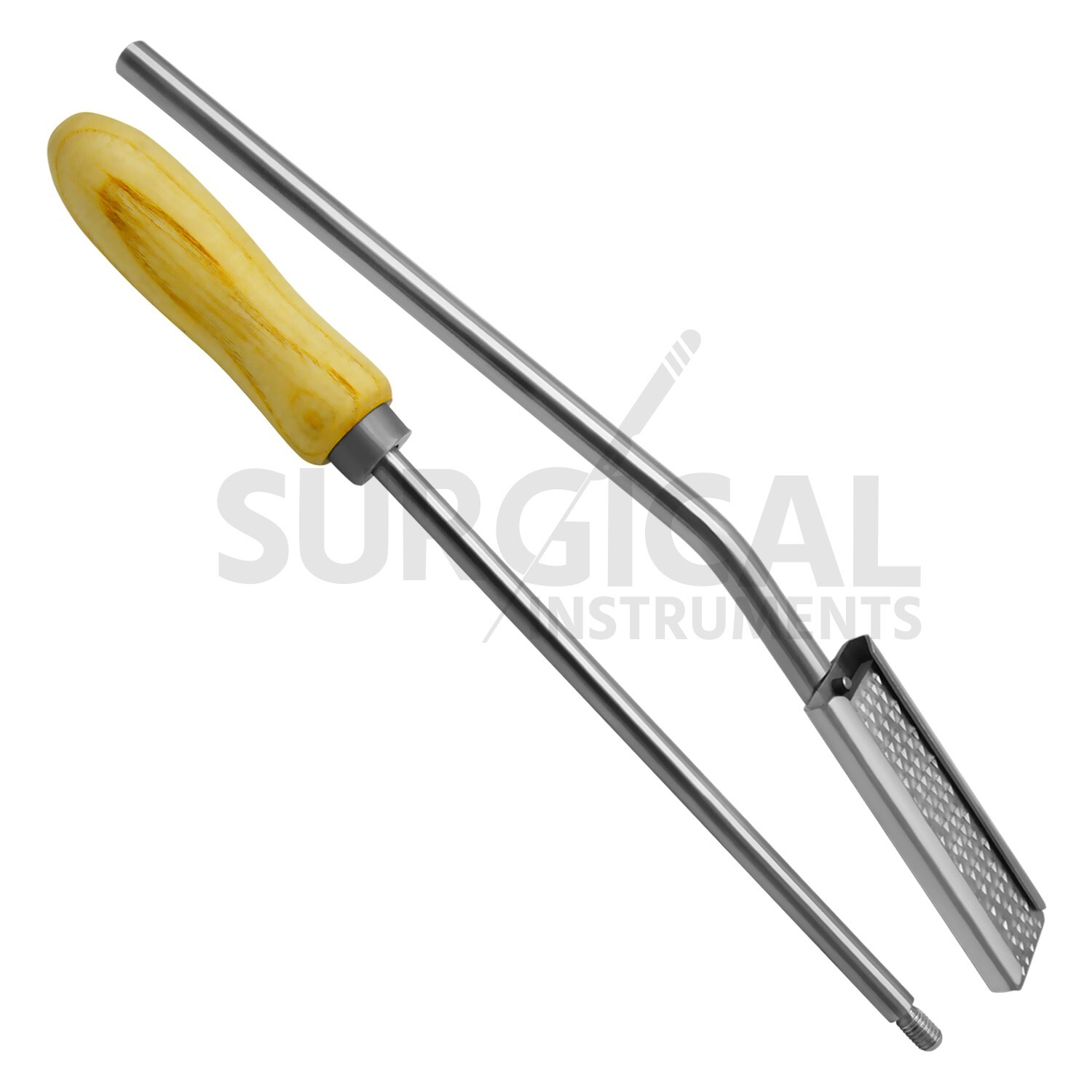 3 Pcs Veterinary Equine Dental Float Rasp Down with Wooden Handle German Grade