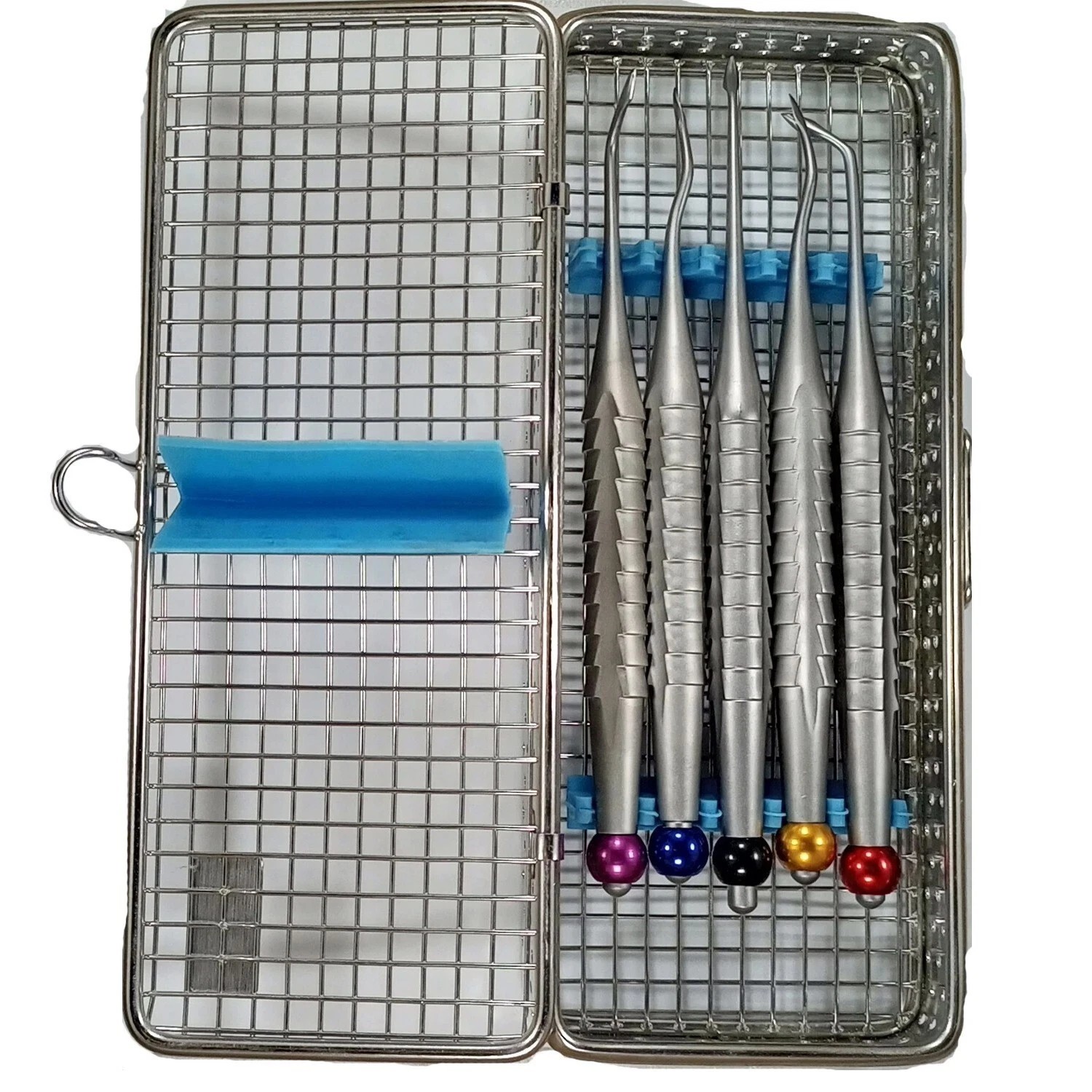 5 PCS Dental PDL Spade Luxating Root Bernard Surgical Extraction Spade Elevators
