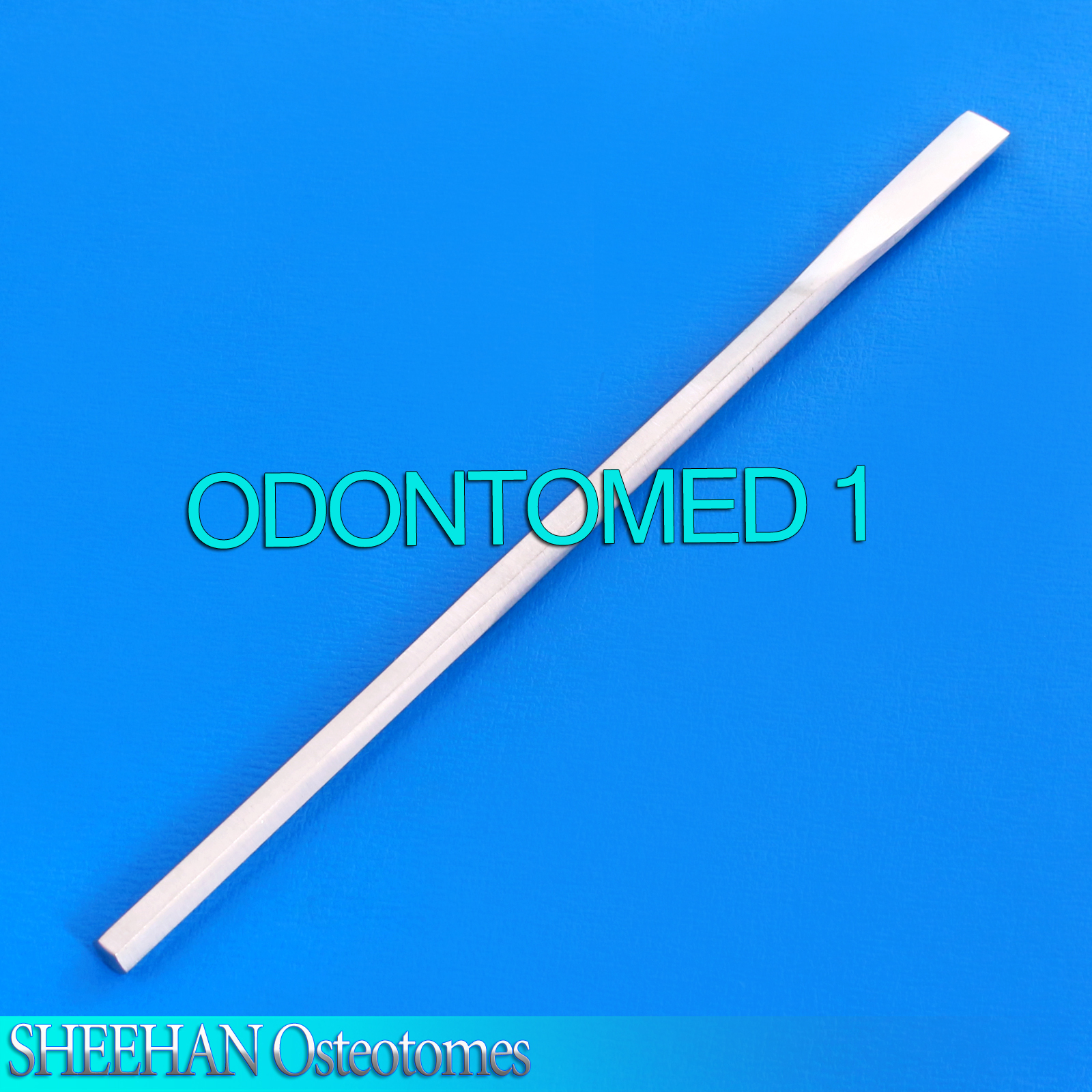 SHEEHAN OSTEOTOMES 6.25″ hexagon handle 6mm wide Surgical Dental Instruments