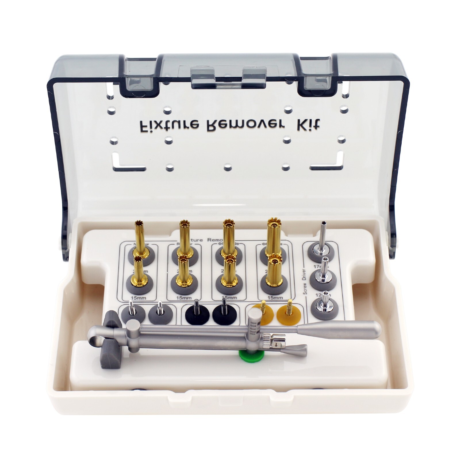 Neobiotech FR Implant Fixture Remover Kit Removal Dental Screw Hex Driver Wrench