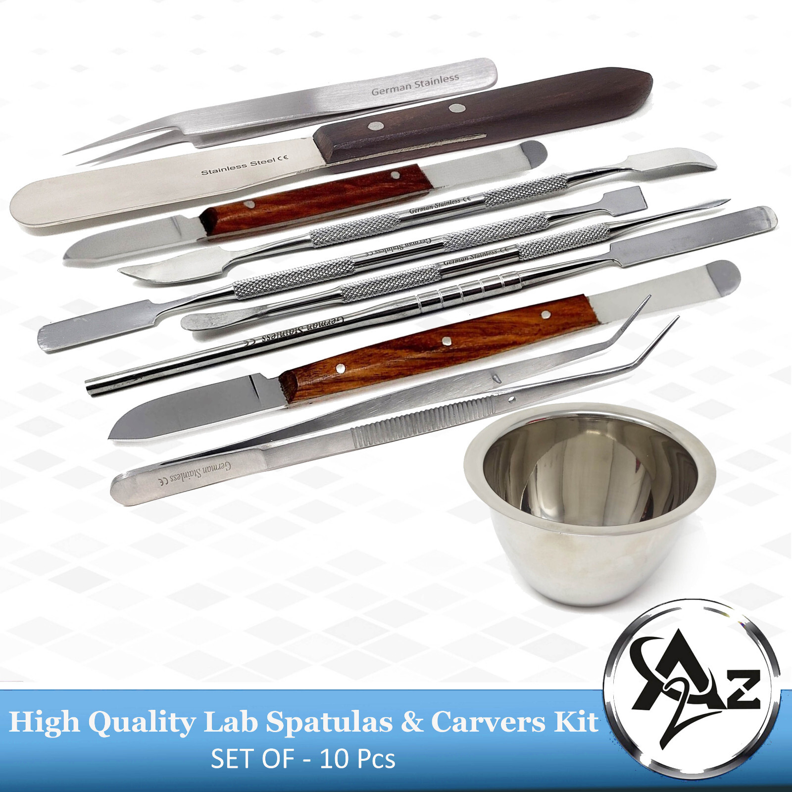 Dental Wax & Modelling Mixing Spatula Carvers Laboratory Technician Instruments