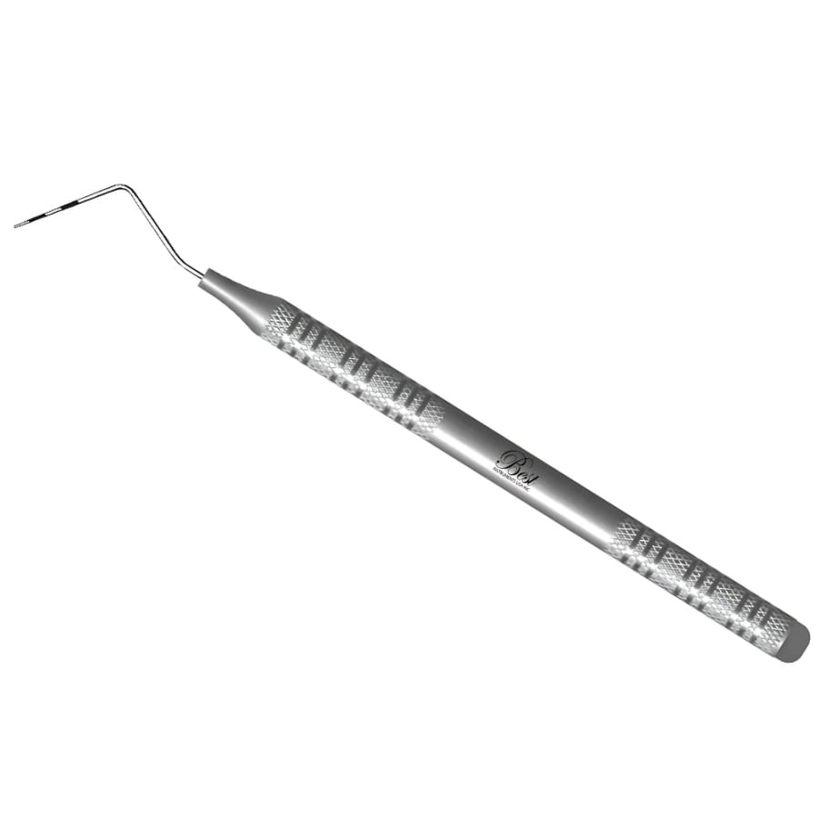 Dental Probe Single End 3-6-9-12MM w/ Hollow Handle 8mm 1/Pk