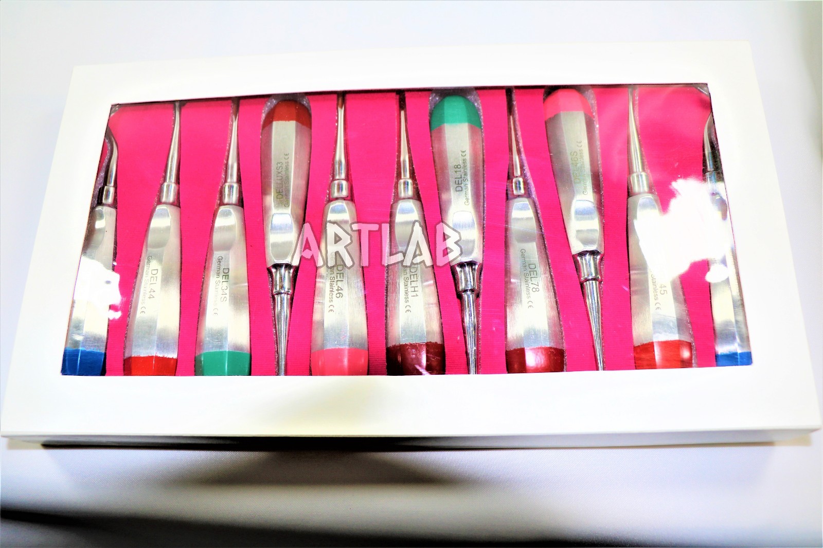 GERMAN PREMIUM DENTAL ELEVATOR SET OF 11 PCS ORTHODONTIC DENTAL INSTRUMENTS