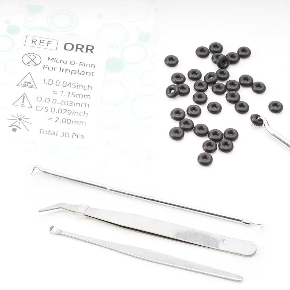 Replacement O Ring Retainer Kit, for Bone Level Mini Implant System Housing