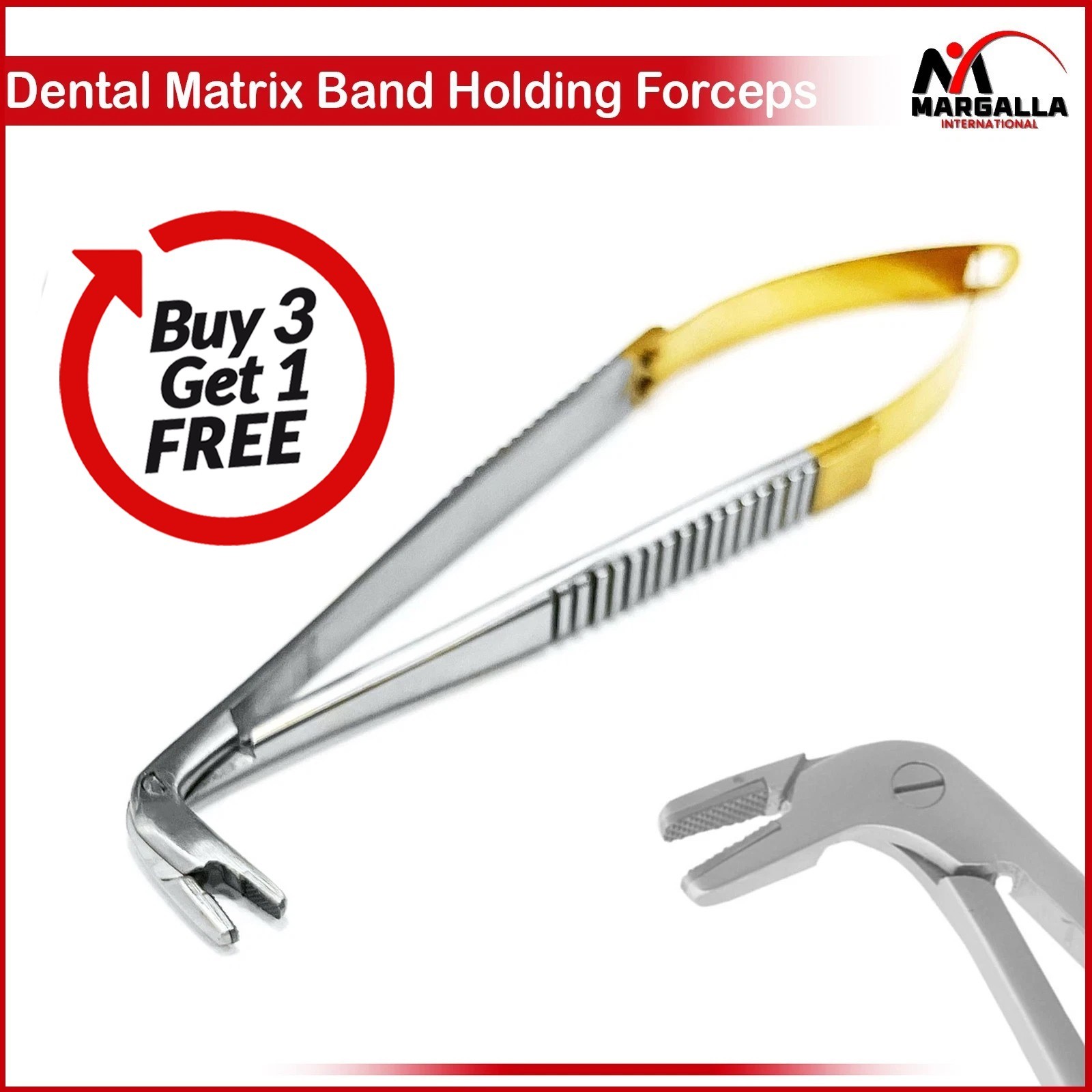 Dental Matrix Band Holding Forceps Sectional Hold Matrix Inserting Forceps TC