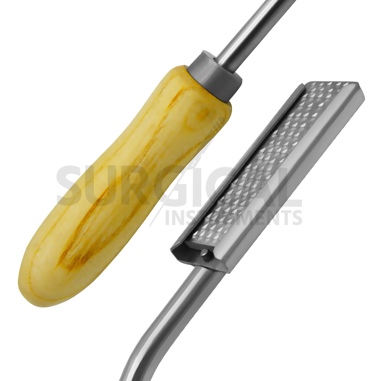 3 Pcs Veterinary Equine Dental Float Rasp Down with Wooden Handle German Grade