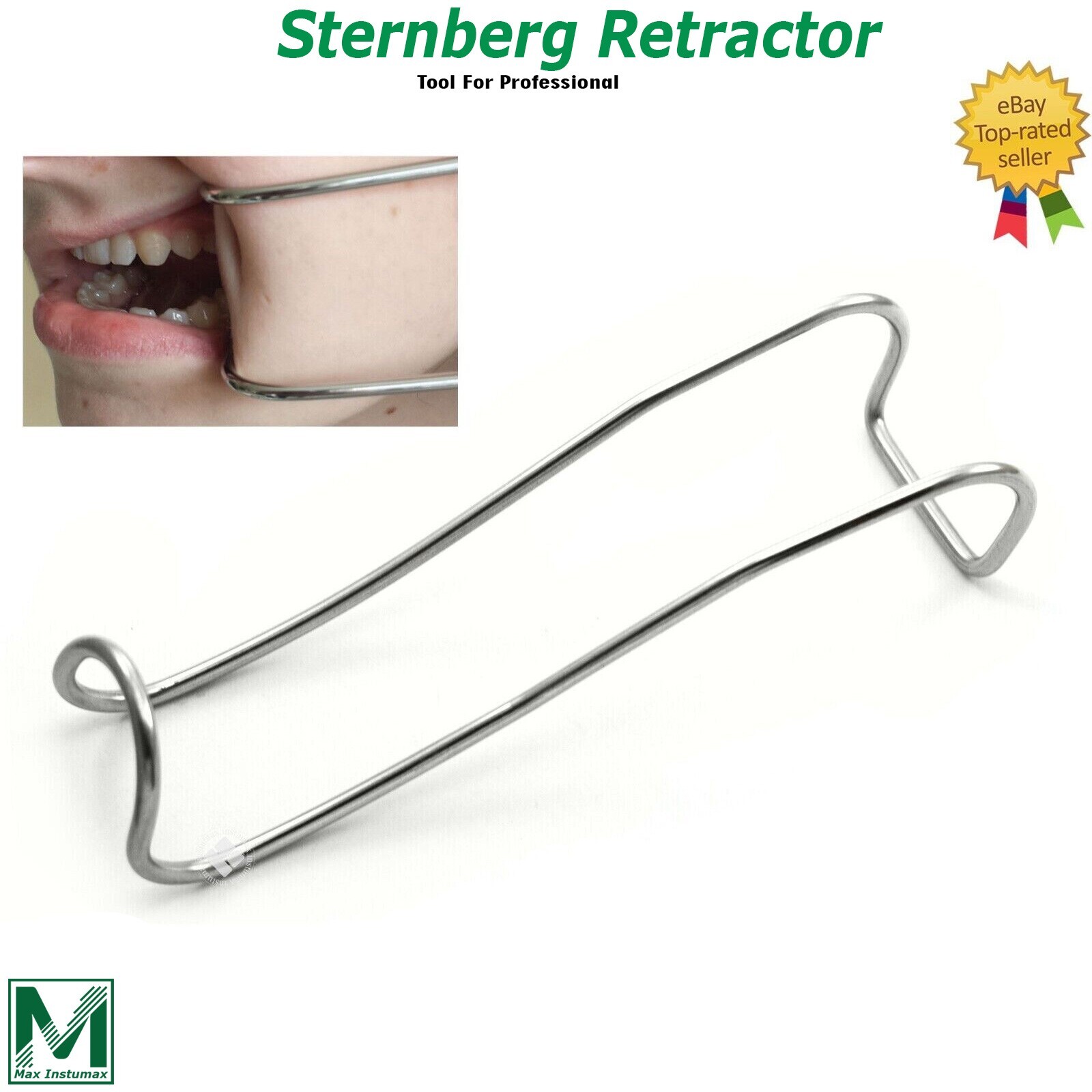 9Pcs Dental Implant Surgery Instruments Kit Aspirating Syringe Mouth Retractors