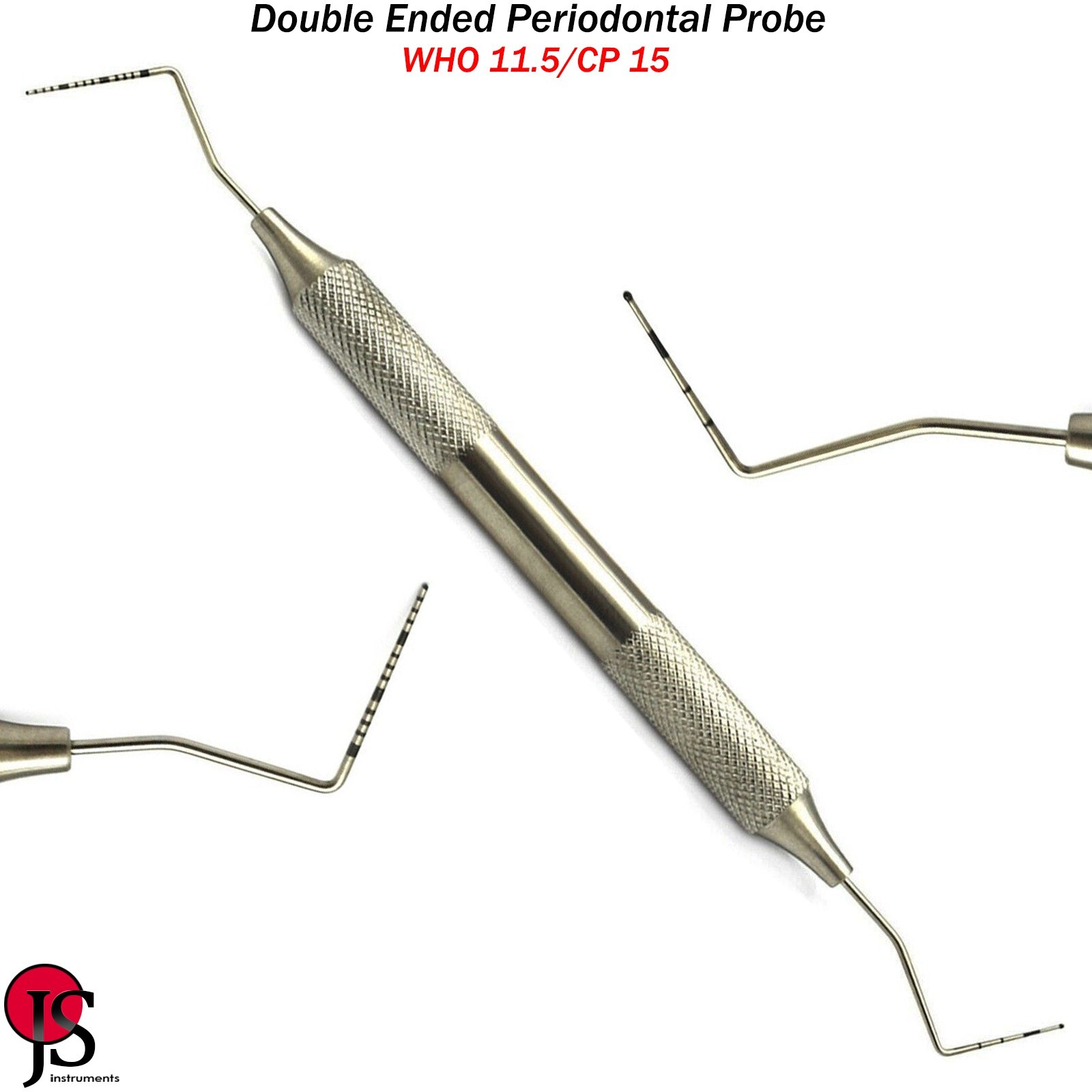 Hygiene Periodontal Probe Diagnostic Dental Examination Pocket Depth Measuring