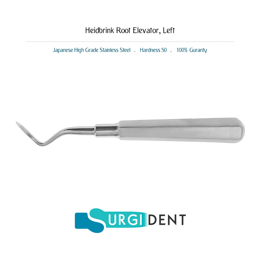 HEIDBRINK ROOT ELEVATOR ORAL SURGERY DENTAL INSTRUMENTS *SET OF 3*