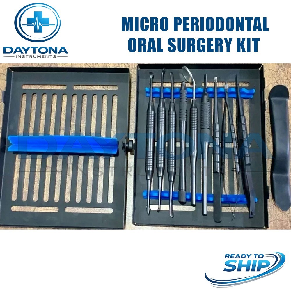 Micro Periodontal Oral Surgery Kit Surgical Instruments Dental & Oral Surgery