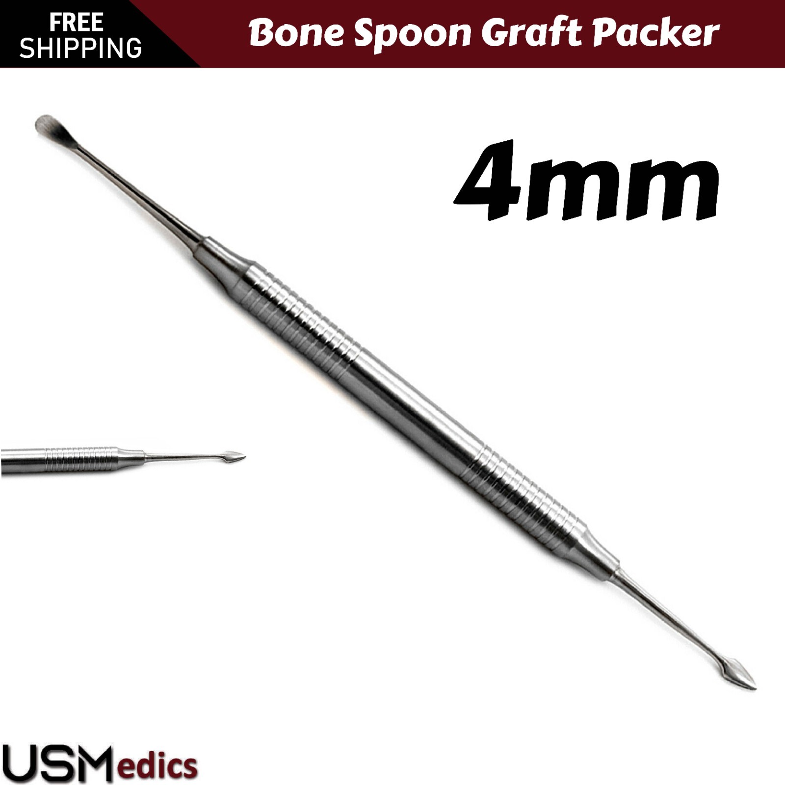 Implant Surgery Bone Graft Packer+ Dental Buser Periosteal Elevators NEW BEADEN®