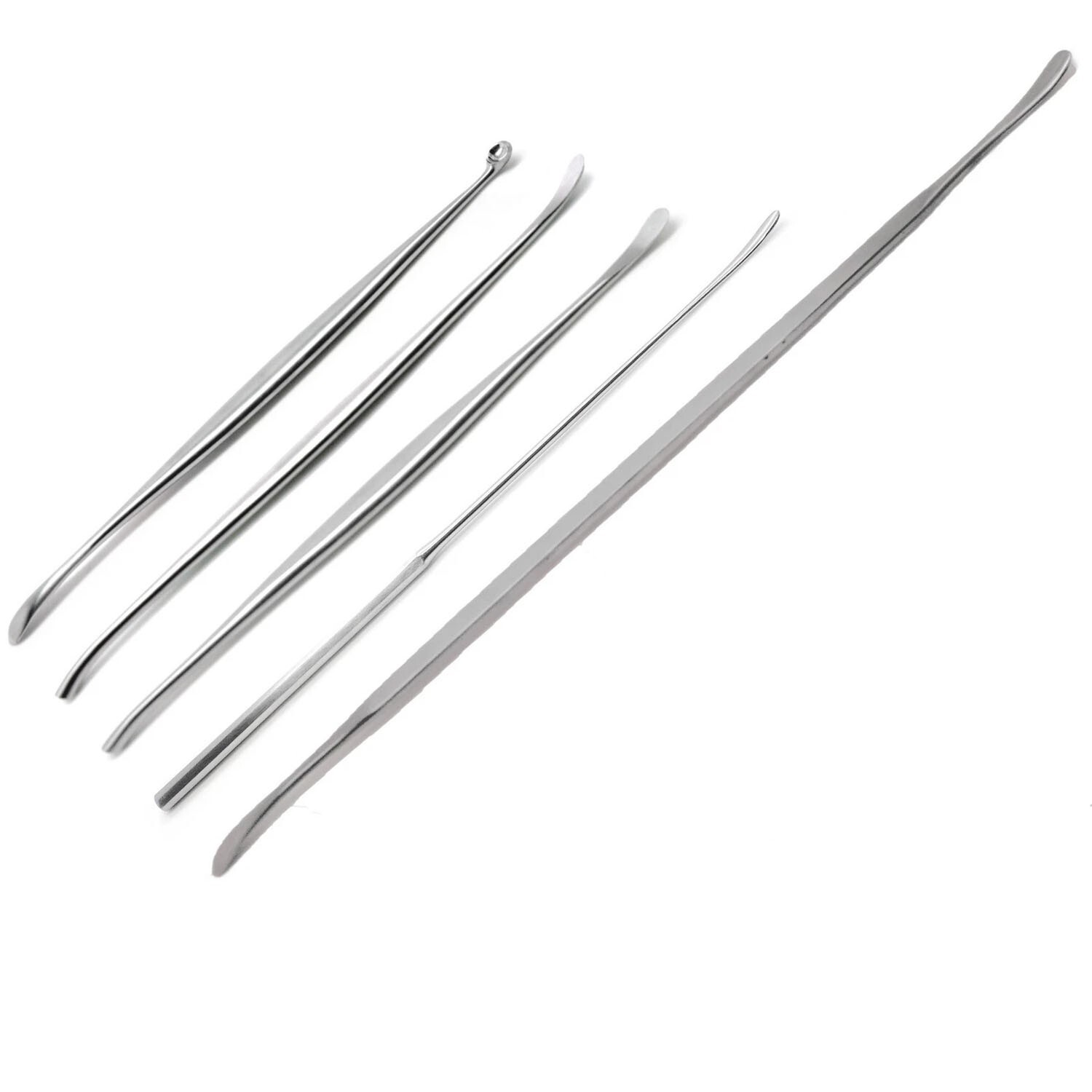 Penfield Dissectors No. 1, 2, 3, 4, 5 Neurosurgery Spine Instruments Set of 5