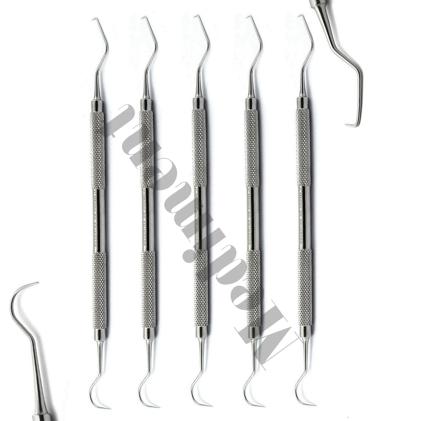 5 X Double Ended Probe 23/17A Dentistry Dental Examination Explorer New