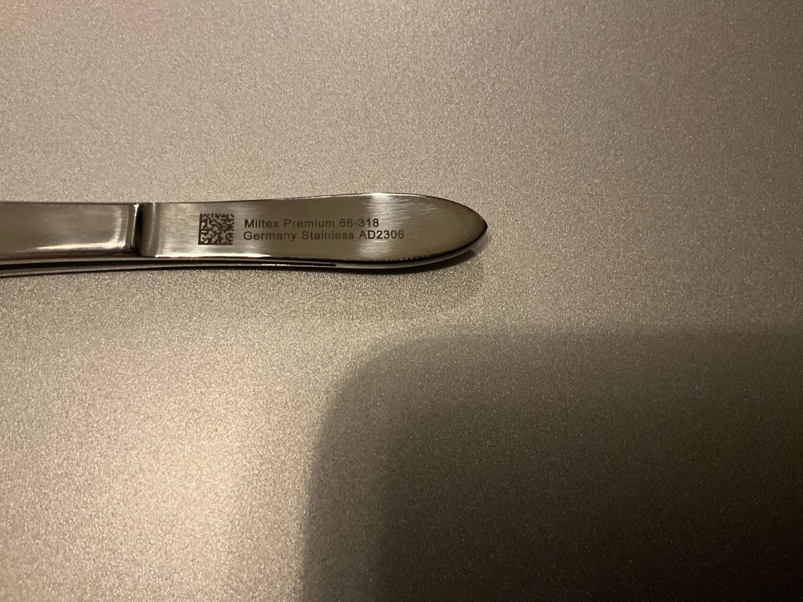 Miltex Instrument 66-318 College & Dressing Pliers Meriam #318 Serrated Germany
