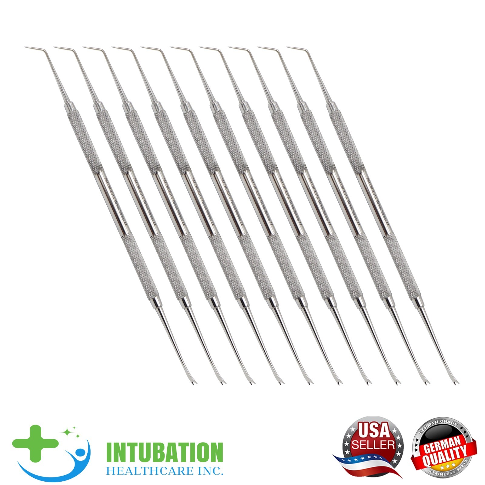 10 pcs Explorer & Ligature Director Stainless Steel Dental Instruments Set