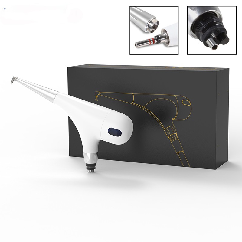 Dental Air Polisher Dentist Sandblasting Gun Air Flow Teeth Whitening 2/4 Holes