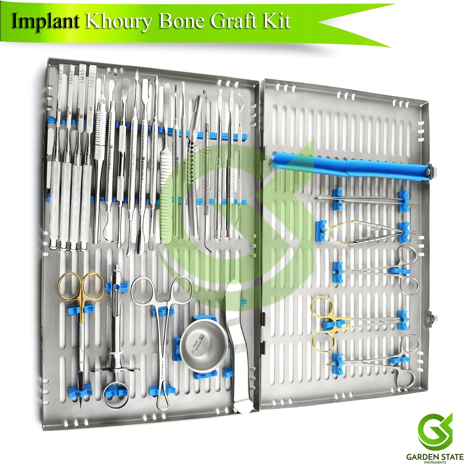 Implantology Khoury Bone Grafting Set Implant Bone Augmentation Instruments