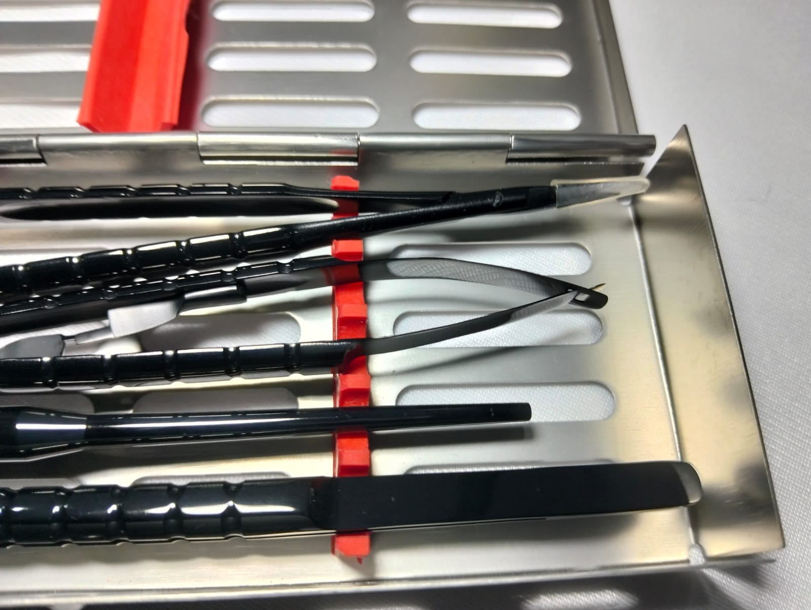 Dental Micro Periodontal Oral Surgery Kit Periosteal Set Black Titanium Coated