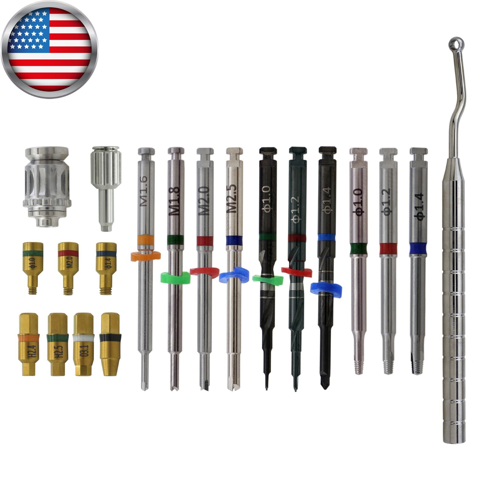 Implant Screw Removal Kit Nobel Claw Reverse Drill Neobiotech SR Perfect Guides
