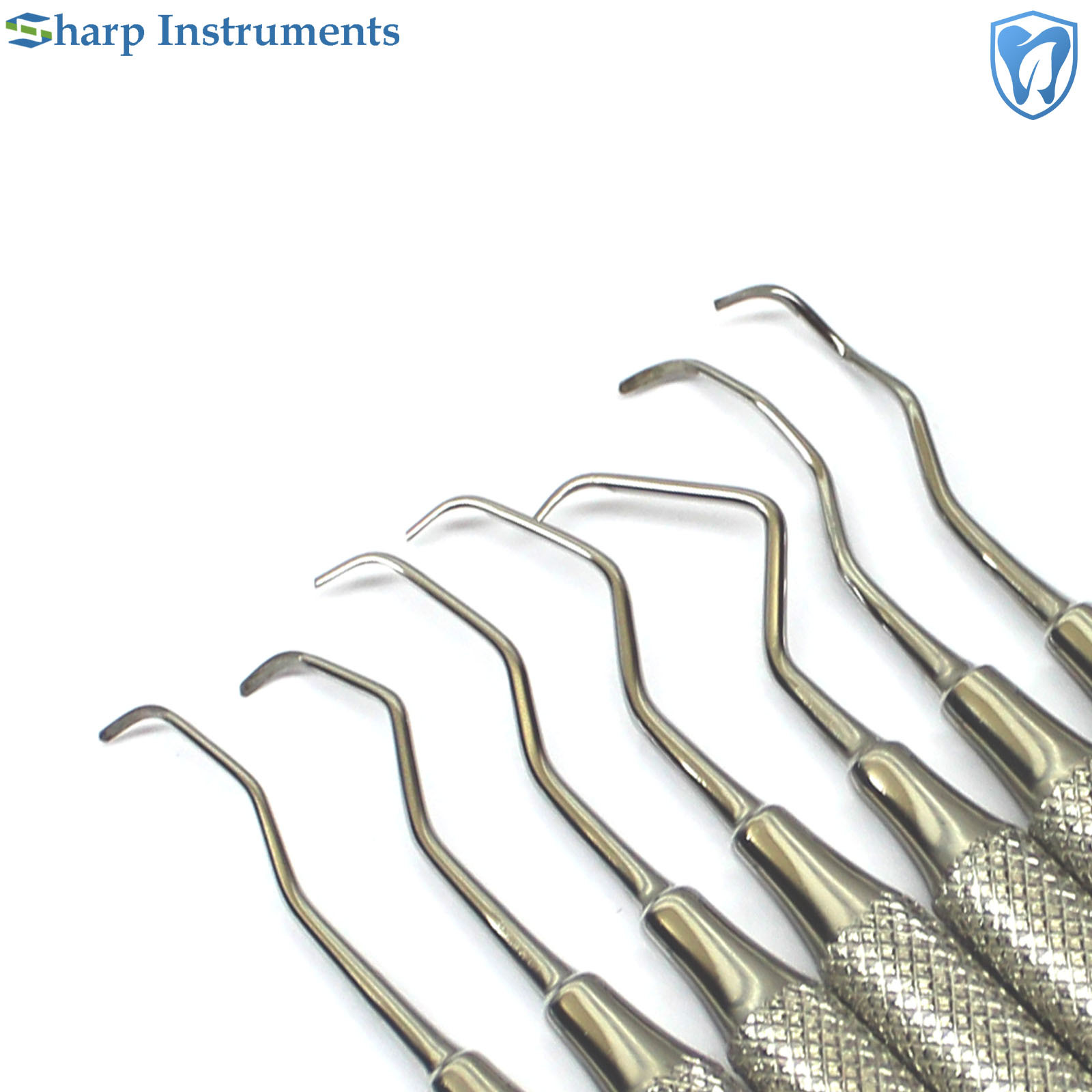 Periodontal Gracey Curettes Scraping / Scaling Dental Hygiene Dental Instruments