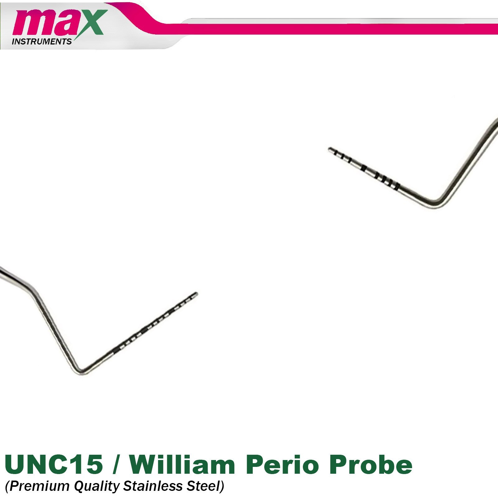 Dental Perio William Probe Color Coded Probes Periodontal Instruments Silicone