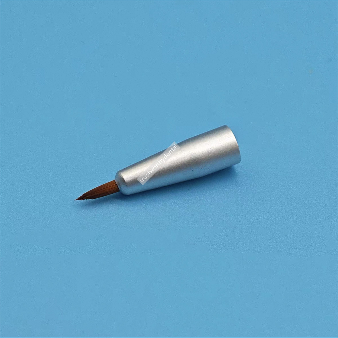 Dental Porcelain Pen Brush Angled Tips Flat Taper Resin Brushes Shaping Silicone