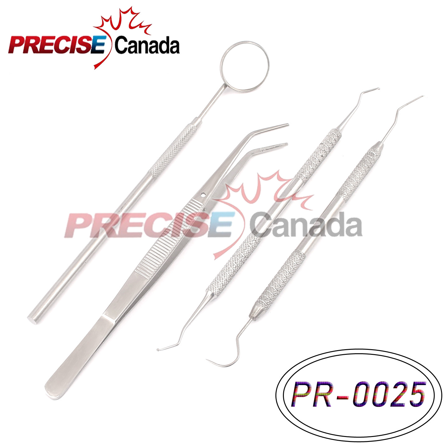 4PC KIT DENTAL TOOLS SET INSTRUMENTS, PR-0025