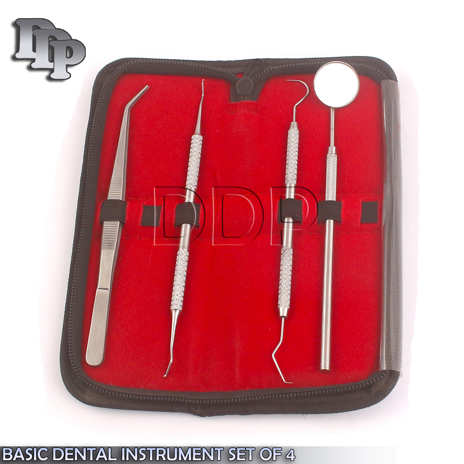 BASIC DENTAL INSTRUMENT SET OF 4 PCS PR-0054