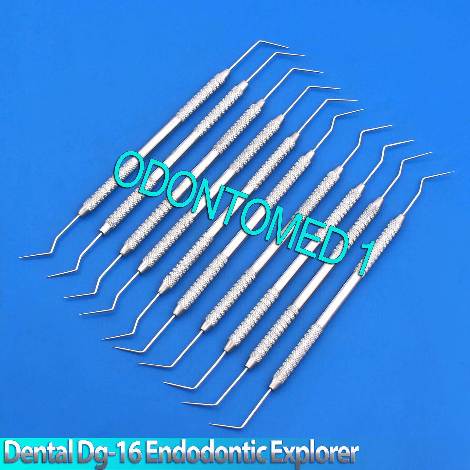 X10 Dental Dg-16 Endodontic Explorer Hygienist Perio Diagnostic Pick Probes Lab
