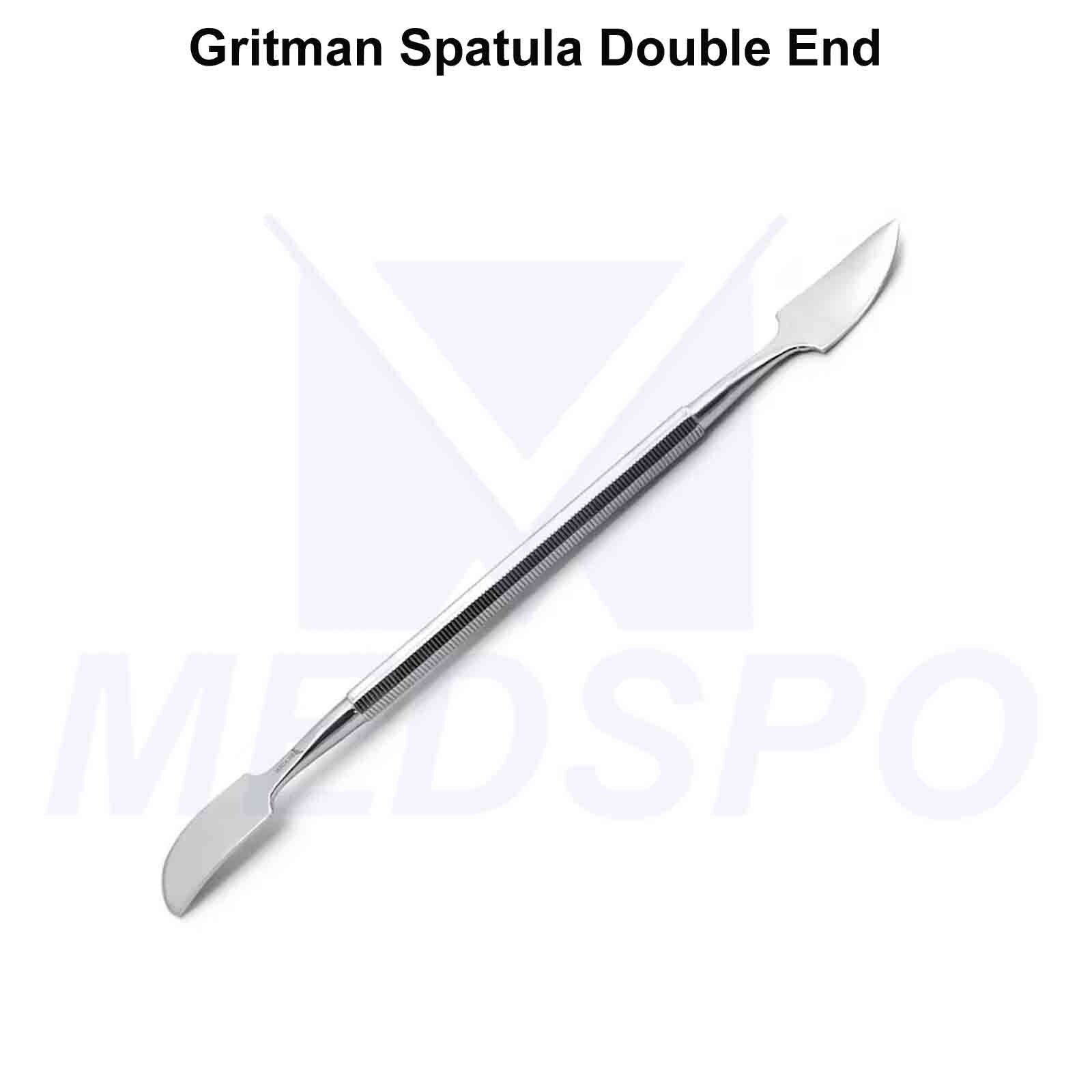 Dental Gritman Double End Spatula Mixing Wax & Modelling Dentist Lab Carver CE