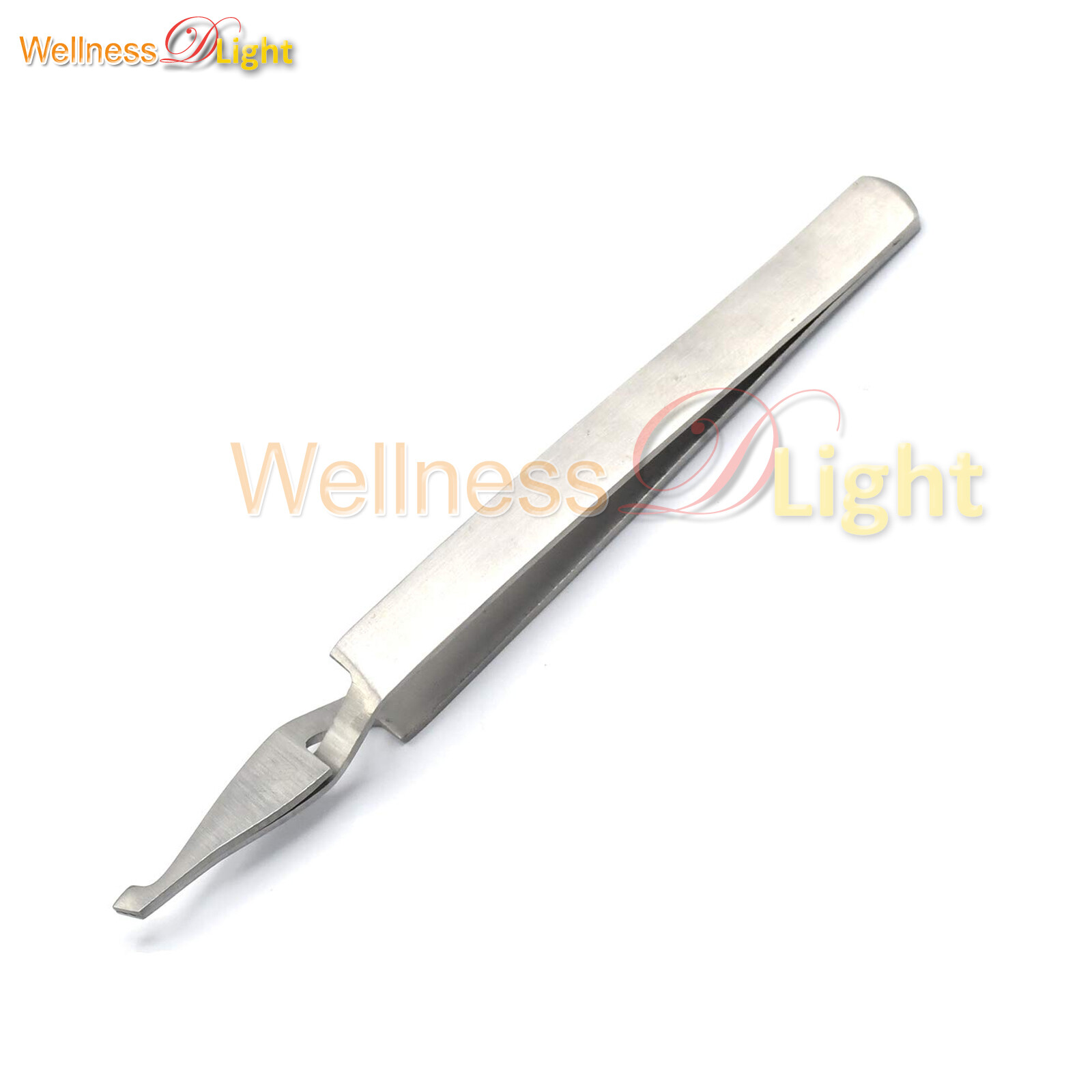 Bracket Holding Tweezer Cross Lock Self Closing Reverse Action Surgical Forceps