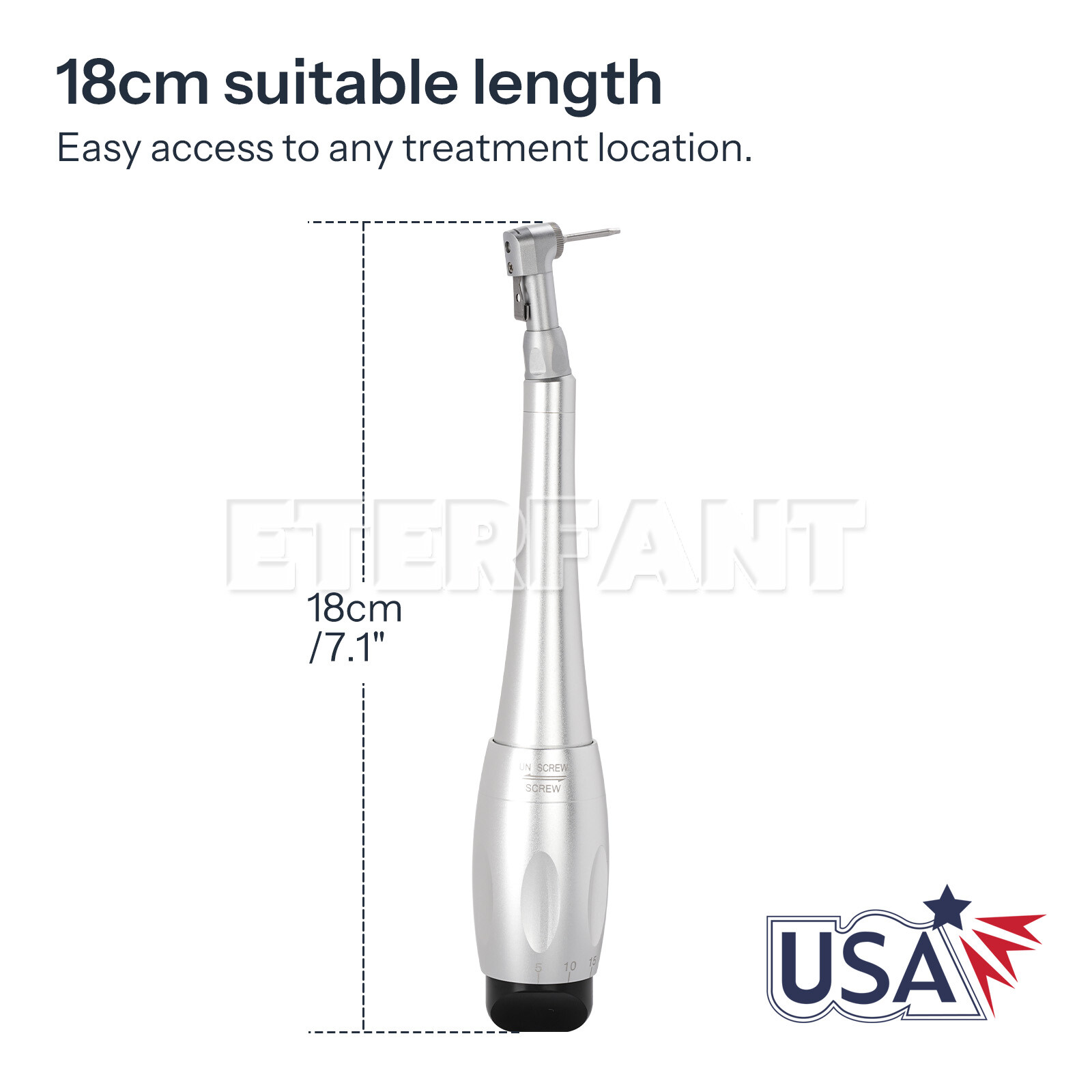 Dental Universal Implant Kit Torque Wrench Contra Angle &16pcs Drivers Silver