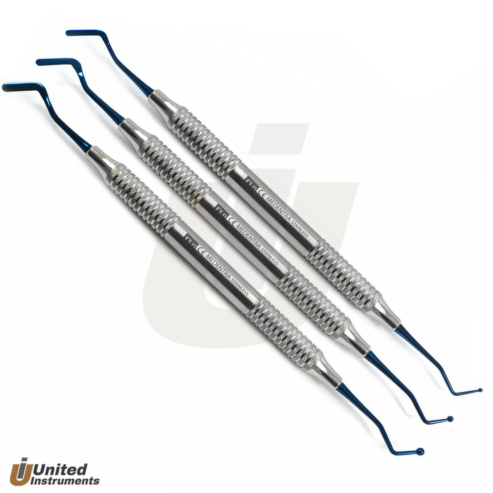 19 Dental Composite Instruments Posterior Operative Filling Kit Assistant Tools