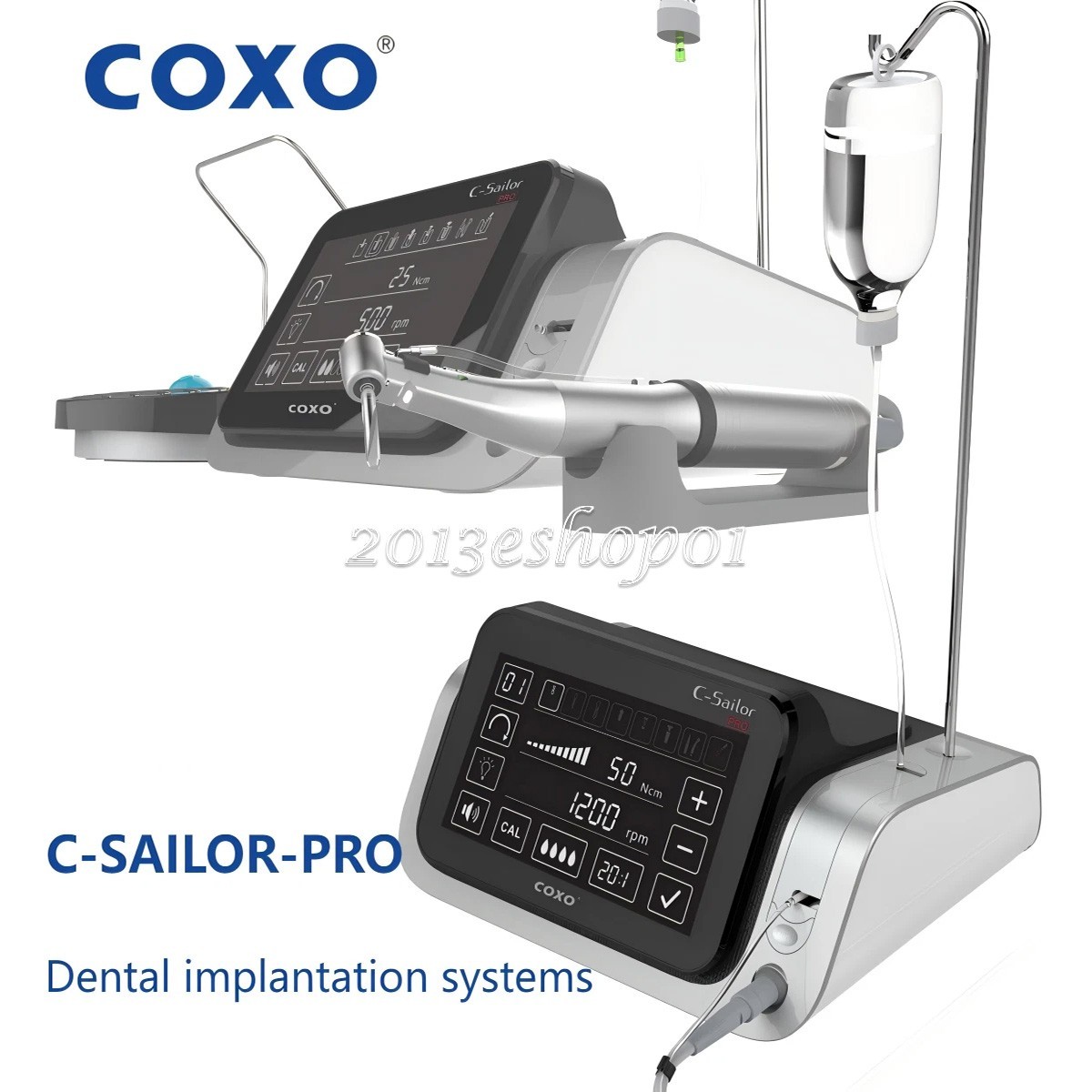 COXO C-Sailor Pro, Dental Implant System, Cordless Implant Motor Touch Screen