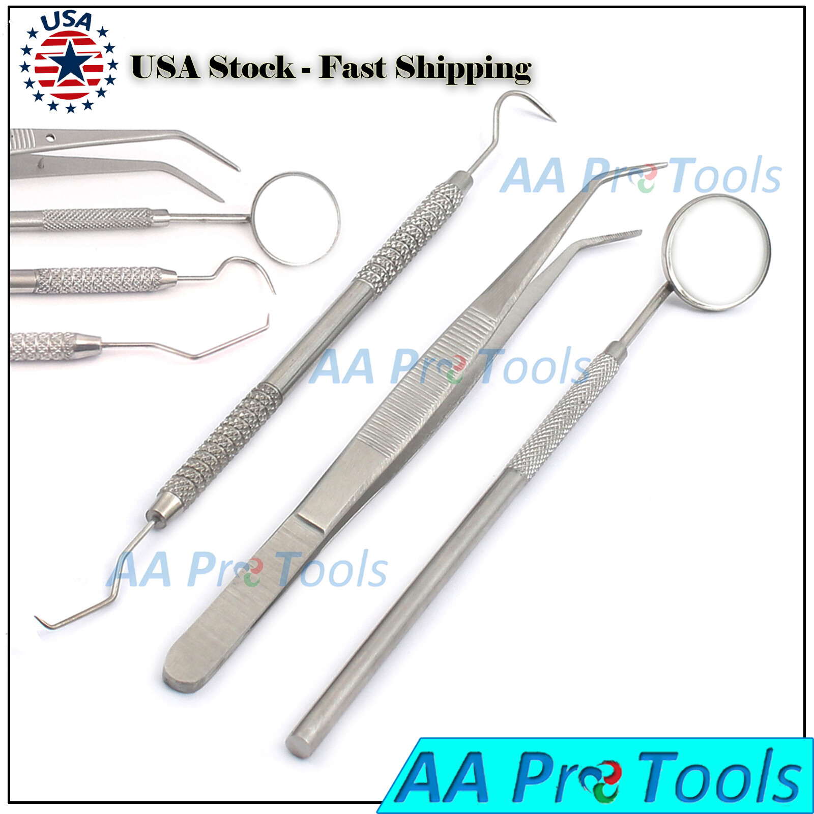 Dental Basic Instruments Set | Premium Mirror Explorer | College Plier (Choose)