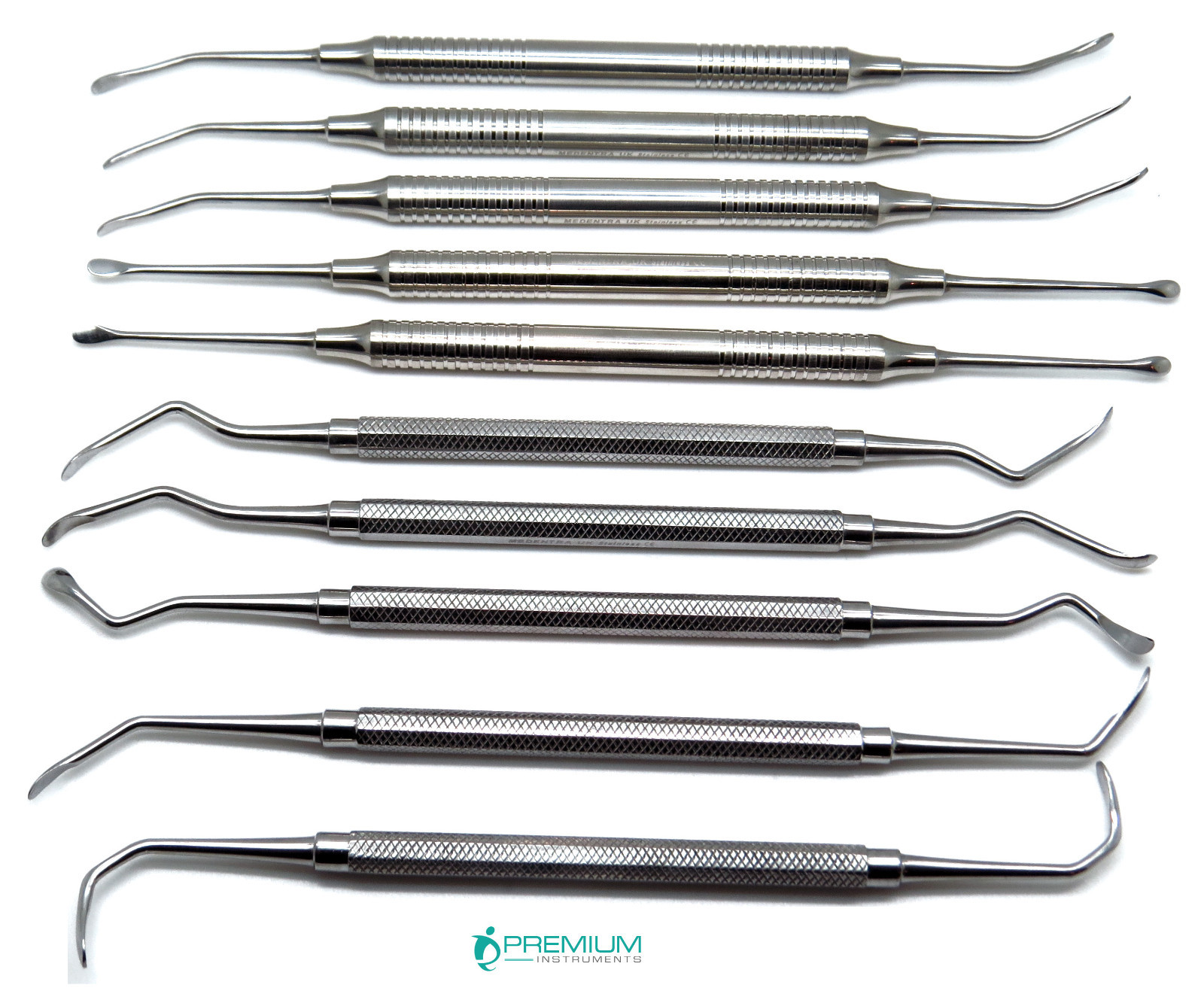 Dental Examination Explorers Curettes Osteotomes Sinus Lift Premium Set of 100