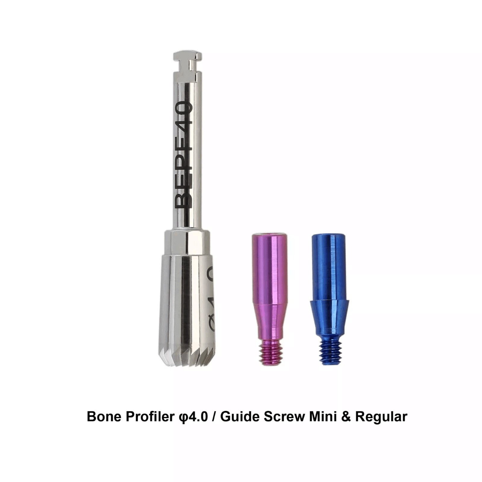 Implant ET Bone Profiler & Guide Screw 4.0 4.5 5.0 5.5 6.0 Hiossen OSSTEM Style
