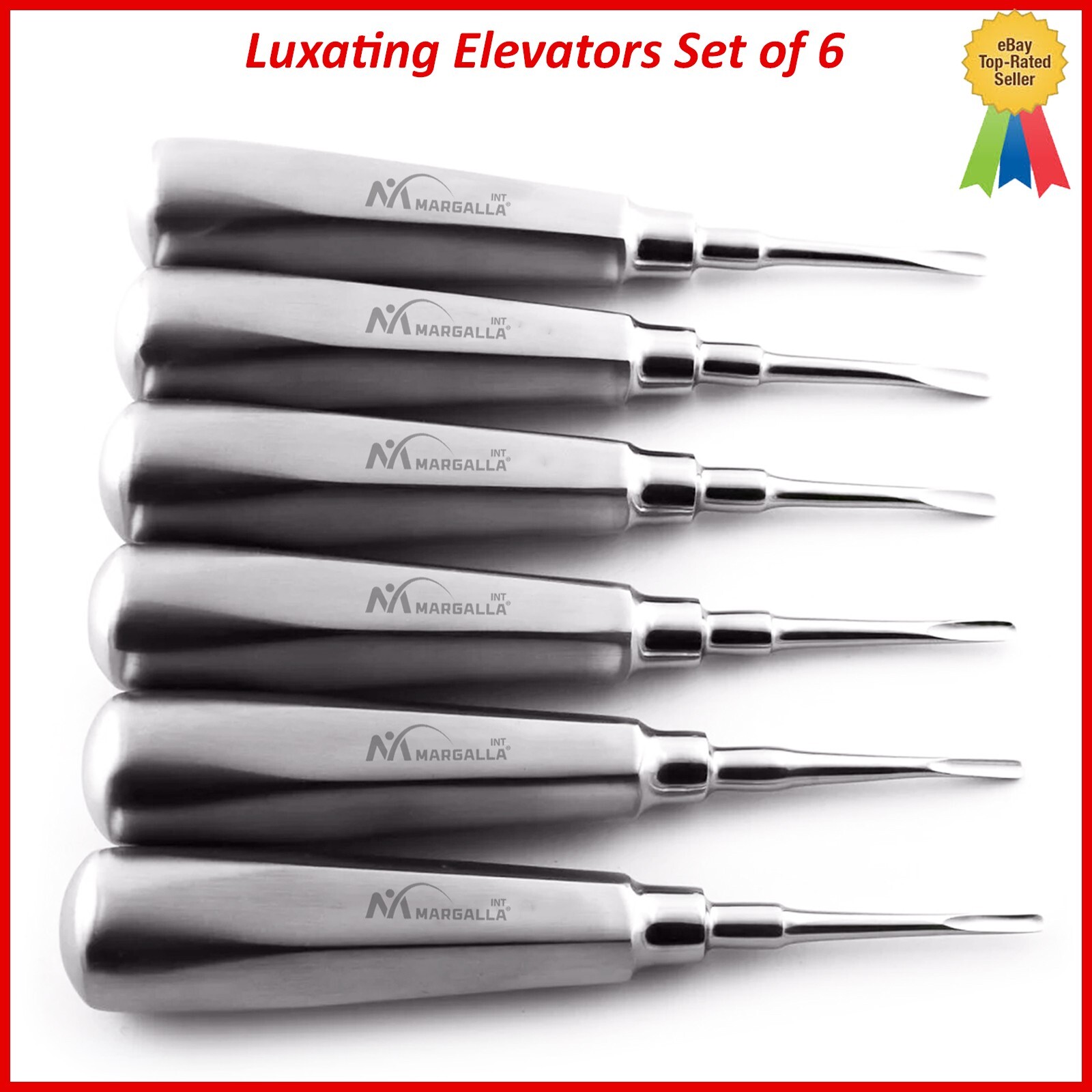 Dental Luxation Elevator Teeth Extraction Coupland Tooth Loosening Surgery Set