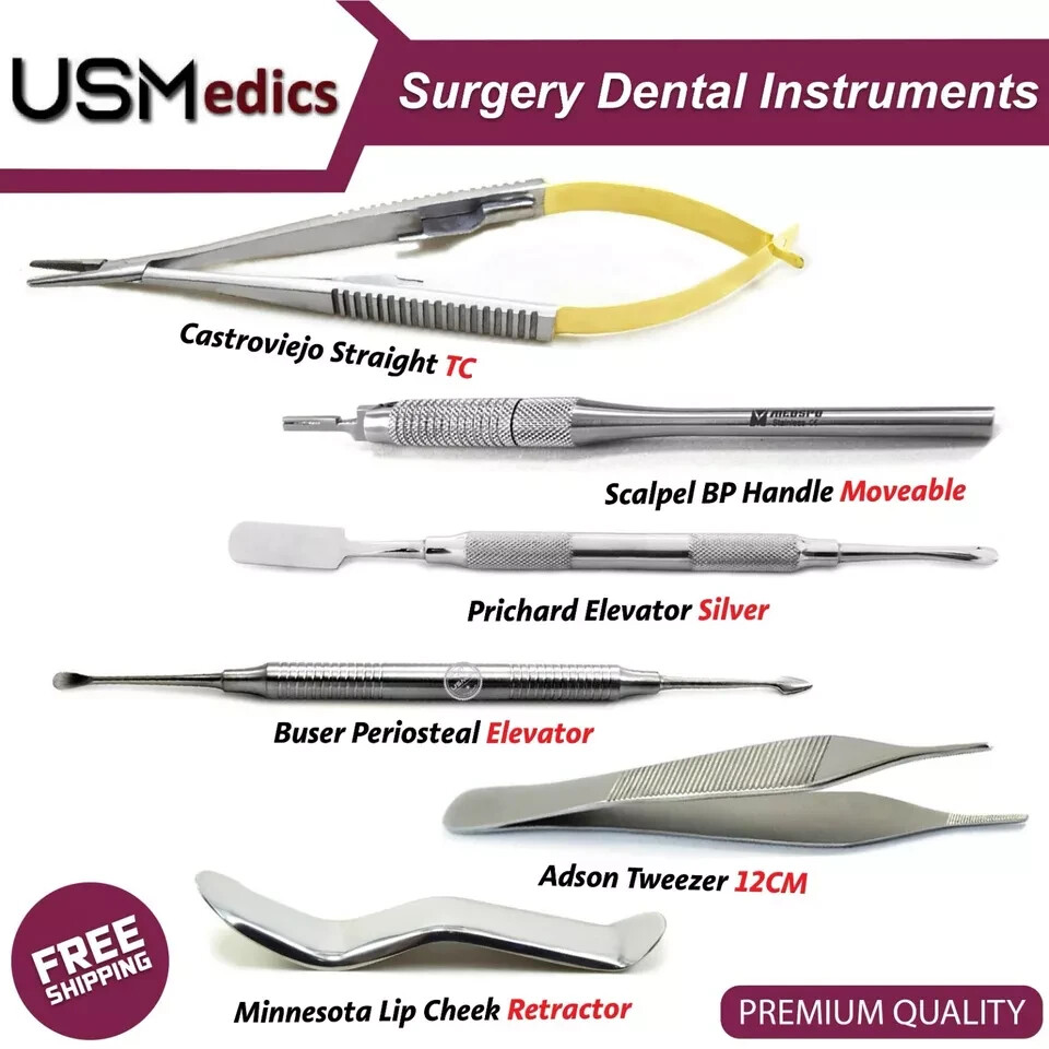 Implant Oral Surgery Dental Tooth Extraction Surgical Instruments NEW BEADEN®