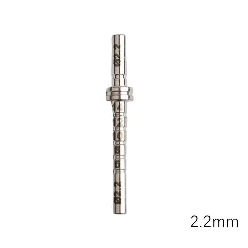 Dental 2.0-2.0mm Depth Gauge Parallel Pin Implant Osteotomy Measuring Tool 25mm